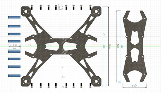 无人机架（小号20x20cm）缩略图